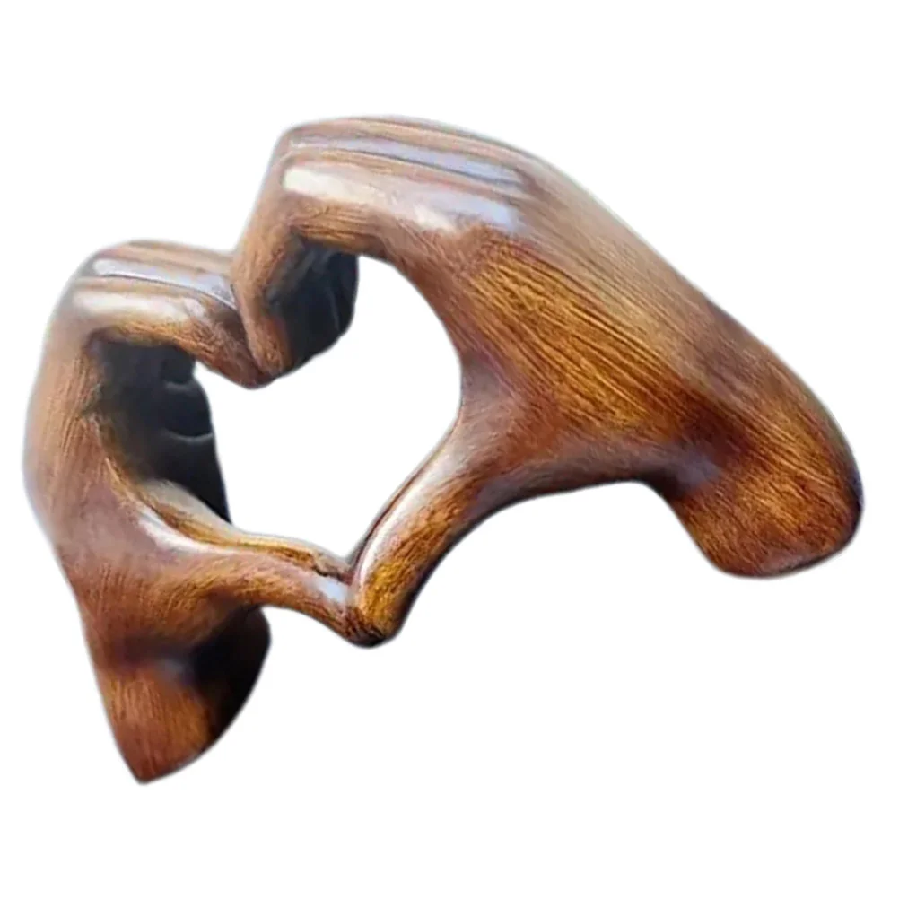 Love Gesture Ornaments Heart Style Statue Bedroom Decor Hand Carving Resin Home Desktop Decorative Crafts
Love Gesture Ornaments Heart Style Statue Bedroom Decor Hand Carving Resin Home Desktop Decorative Crafts