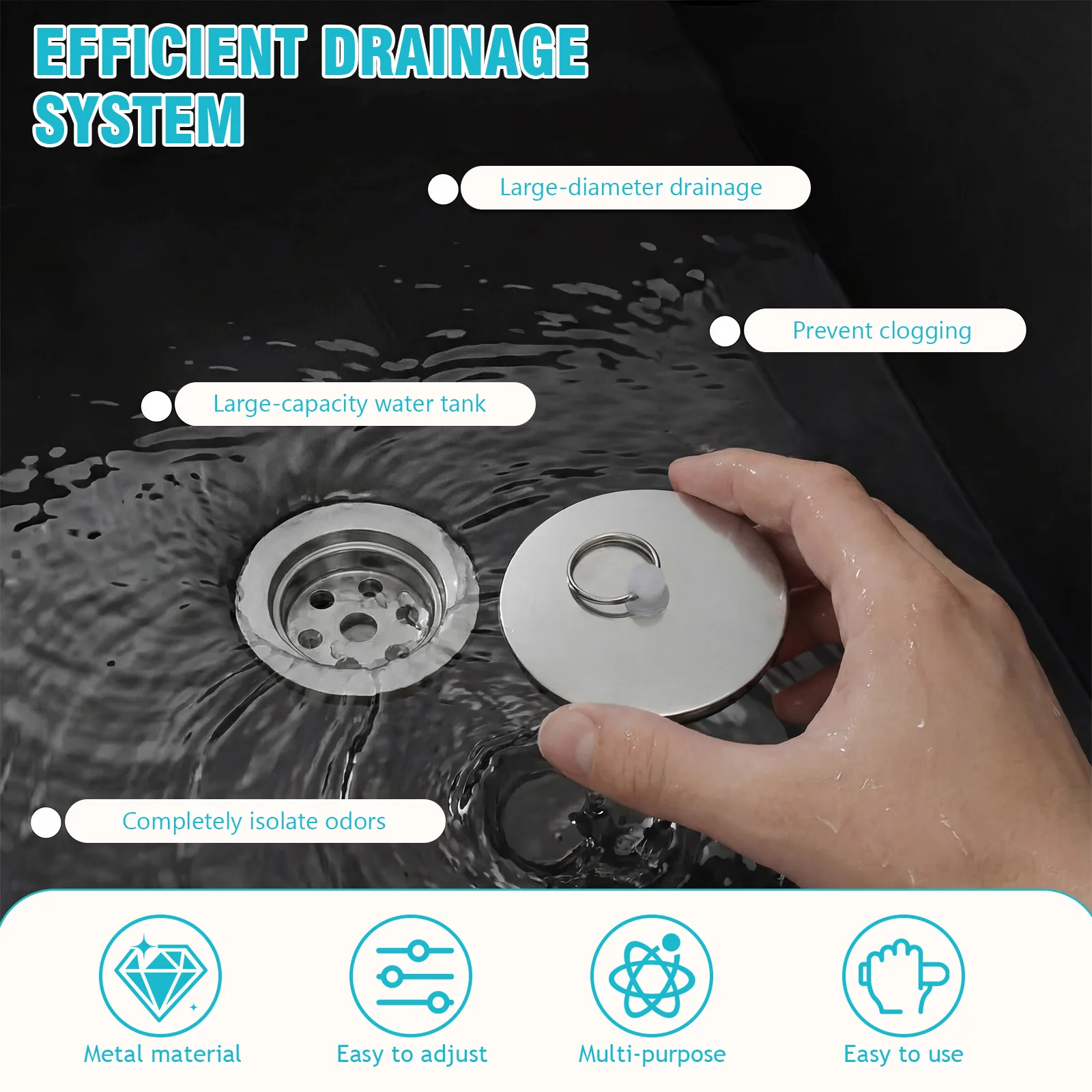 Freestanding Plastic Laundry Sink with Stainless Steel Faucet Soap Dispenser Single Bowl Sink for Garage Basement Garden
Freestanding Plastic Laundry Sink with Stainless Steel Faucet Soap Dispenser Single Bowl Sink for Garage Basement Garden