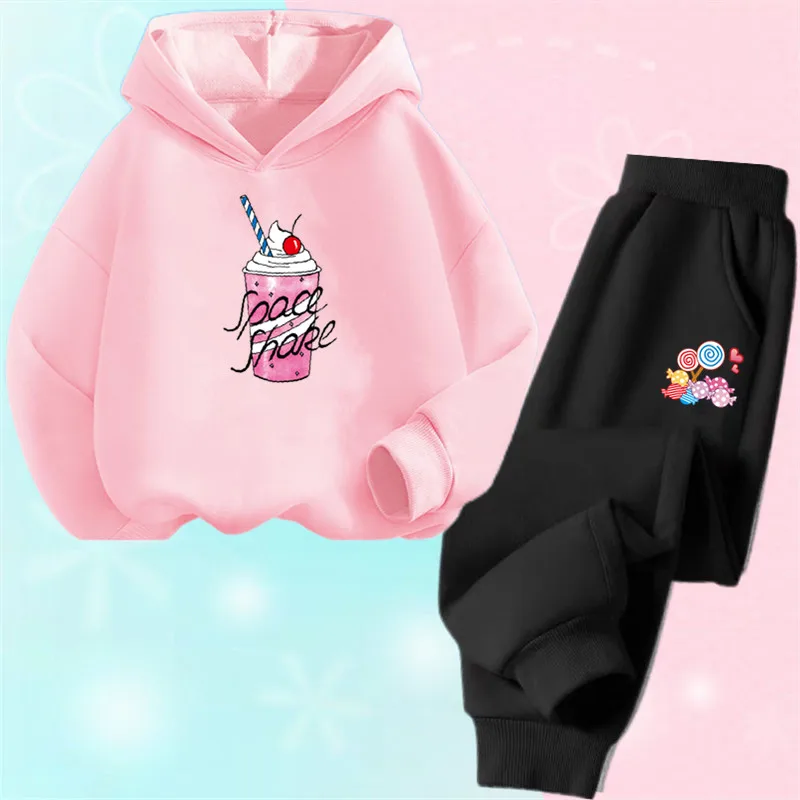 Autumn Spring Baby Girls Clothes Sets Milkshake Printed Hoodies Pullover and Pant 2 Pieces Suit Kid Girl Sweatshirt Outfits
Autumn Spring Baby Girls Clothes Sets Milkshake Printed Hoodies Pullover and Pant 2 Pieces Suit Kid Girl Sweatshirt Outfits