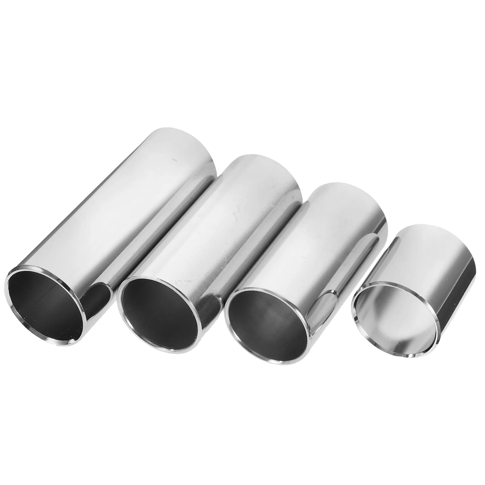 4pcs Guitar Slides 28mm 51mm 60mm 70mm Stainless Steel Acoustic Electric Guitar Slide Sticks Finger Protector Musical
4pcs Guitar Slides 28mm 51mm 60mm 70mm Stainless Steel Acoustic Electric Guitar Slide Sticks Finger Protector Musical