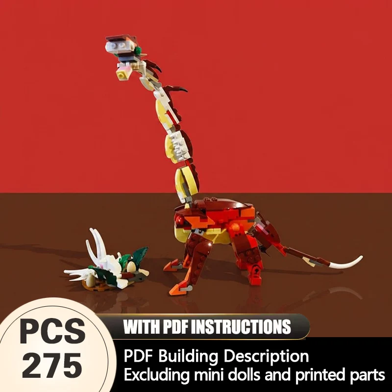 Creators Animal Series Model MOC Building Bricks Brachiosaurus Modular Technology Gifts Holiday Assemble Children Toys Suit
Creators Animal Series Model MOC Building Bricks Brachiosaurus Modular Technology Gifts Holiday Assemble Children Toys Suit