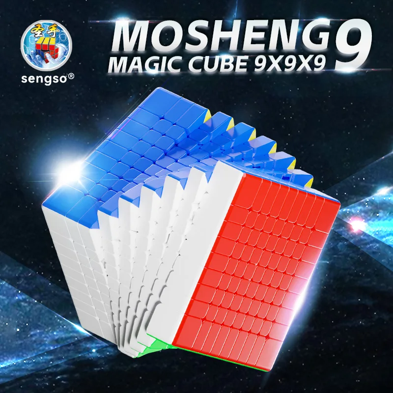 SENGSO Speed Cube 9x9x9 - Competition Professional Cube, Smooth Anti-Pop Design for Kids & Adults Stress Relief Educational Toy
SENGSO Speed Cube 9x9x9 - Competition Professional Cube, Smooth Anti-Pop Design for Kids & Adults Stress Relief Educational Toy