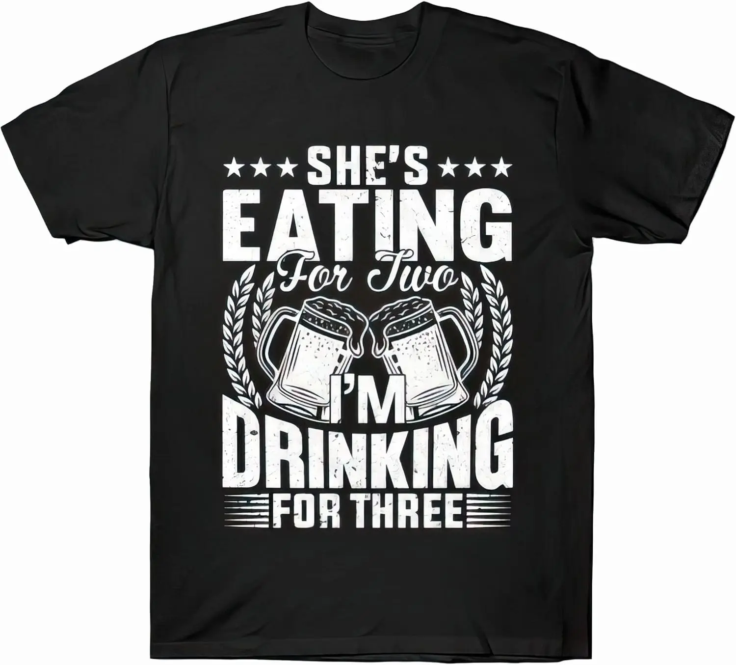 Generic She's Eating for Two I'm Drinking for Three Custom Tshirt Black, Medium-5
Generic She's Eating for Two I'm Drinking for Three Custom Tshirt Black, Medium-5