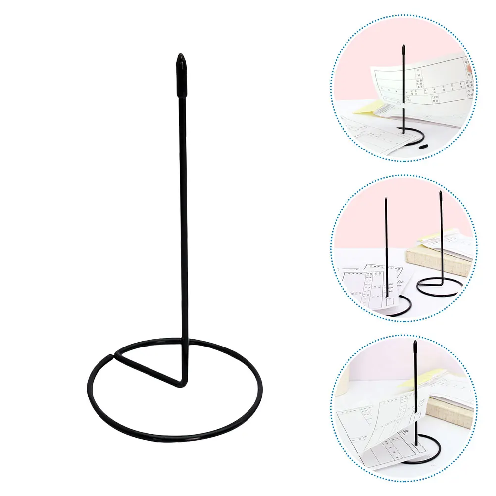1pcs Metal Receipt Spike Holder Desk Receipt Organizer Restaurant Office Black Ticket Stabber Lightweight Compact
1pcs Metal Receipt Spike Holder Desk Receipt Organizer Restaurant Office Black Ticket Stabber Lightweight Compact