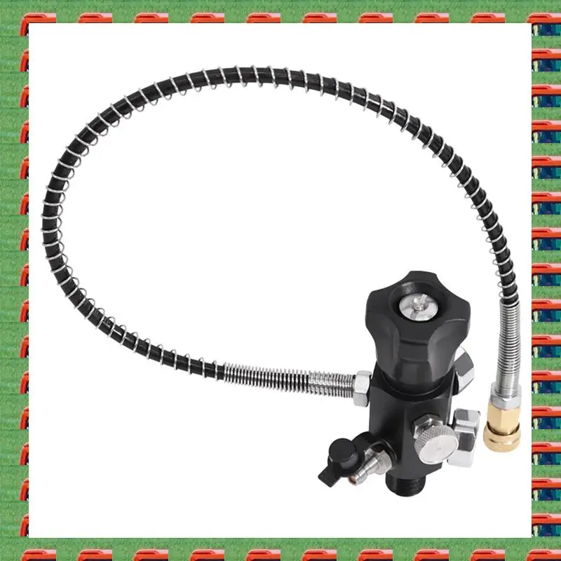 HPAT M18X1.5 Fill Refill Station Tank Charging Valve Dual Gauge With 50Cm High Pressure Hose
HPAT M18X1.5 Fill Refill Station Tank Charging Valve Dual Gauge With 50Cm High Pressure Hose