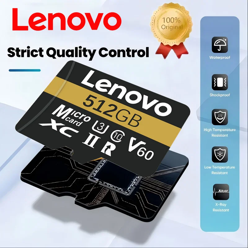 Lenovo Micro TF SD Card High Endurance Memory Card V30 U3 4K 128GB 256GB 512GB TF Card for Dash Cam Camera Nintendo Switch
Lenovo Micro TF SD Card High Endurance Memory Card V30 U3 4K 128GB 256GB 512GB TF Card for Dash Cam Camera Nintendo Switch