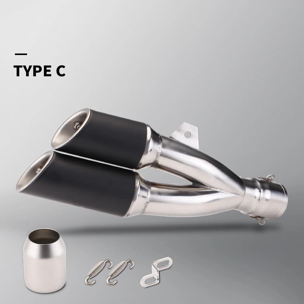 Universal Motorcycle Exhaust muffler 51MM K19 For Z650 Z900 ER6N Z1000 YZF R1 R3 S1000RR Slip On
Universal Motorcycle Exhaust muffler 51MM K19 For Z650 Z900 ER6N Z1000 YZF R1 R3 S1000RR Slip On