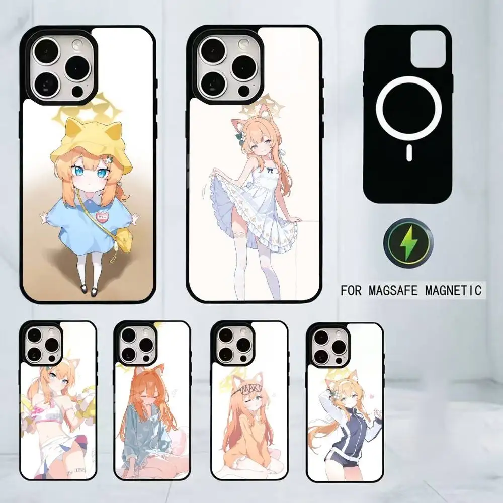 Iochi Mari Cute Blue Archive Phone Case For iPhone17,16,15,14,13,12,11 Plus,Pro Magnetic with Magsafe Wireless Charging
Iochi Mari Cute Blue Archive Phone Case For iPhone17,16,15,14,13,12,11 Plus,Pro Magnetic with Magsafe Wireless Charging