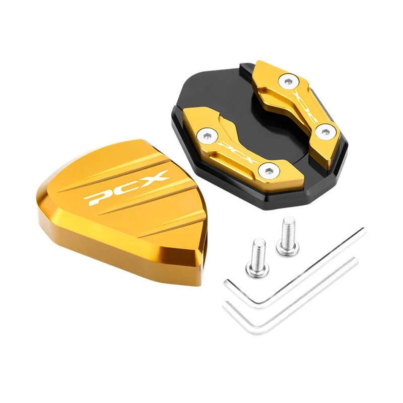 For Honda PCX125 PCX150 PCX160 PCX 125/150/160 Motorcycle Accessories CNC Foot Side Stand Extension Kickstand Enlarger Plate Pad
For Honda PCX125 PCX150 PCX160 PCX 125/150/160 Motorcycle Accessories CNC Foot Side Stand Extension Kickstand Enlarger Plate Pad