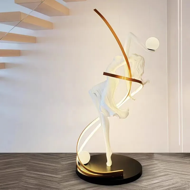 Art Sculpture Floor Lamp Hotel Clubhouse Gallery Lobby Exhibition Hall Creative Portrait Girl Dancing Ornament
Art Sculpture Floor Lamp Hotel Clubhouse Gallery Lobby Exhibition Hall Creative Portrait Girl Dancing Ornament