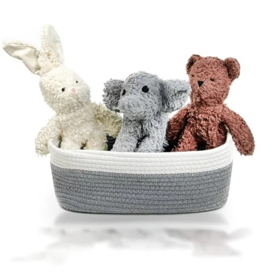 Plush Durable Cotton Dog Toys with Coconut Fill for All Pet Breeds Bear Bunny Elephant with Basket One Size
Plush Durable Cotton Dog Toys with Coconut Fill for All Pet Breeds Bear Bunny Elephant with Basket One Size