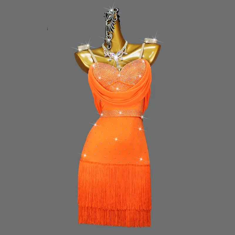 Latin Dance Skirt Dress For Parties Dancewear Women's Samba Stage Costume Female Suit New Line Clothing Girls Party Prom Outfits
Latin Dance Skirt Dress For Parties Dancewear Women's Samba Stage Costume Female Suit New Line Clothing Girls Party Prom Outfits
