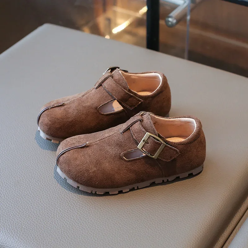 Children Spring Autumn New Retro Flats Pu Suede Leather Fashion Shoes Boys Girls Split-toe School Student Loafer
Children Spring Autumn New Retro Flats Pu Suede Leather Fashion Shoes Boys Girls Split-toe School Student Loafer