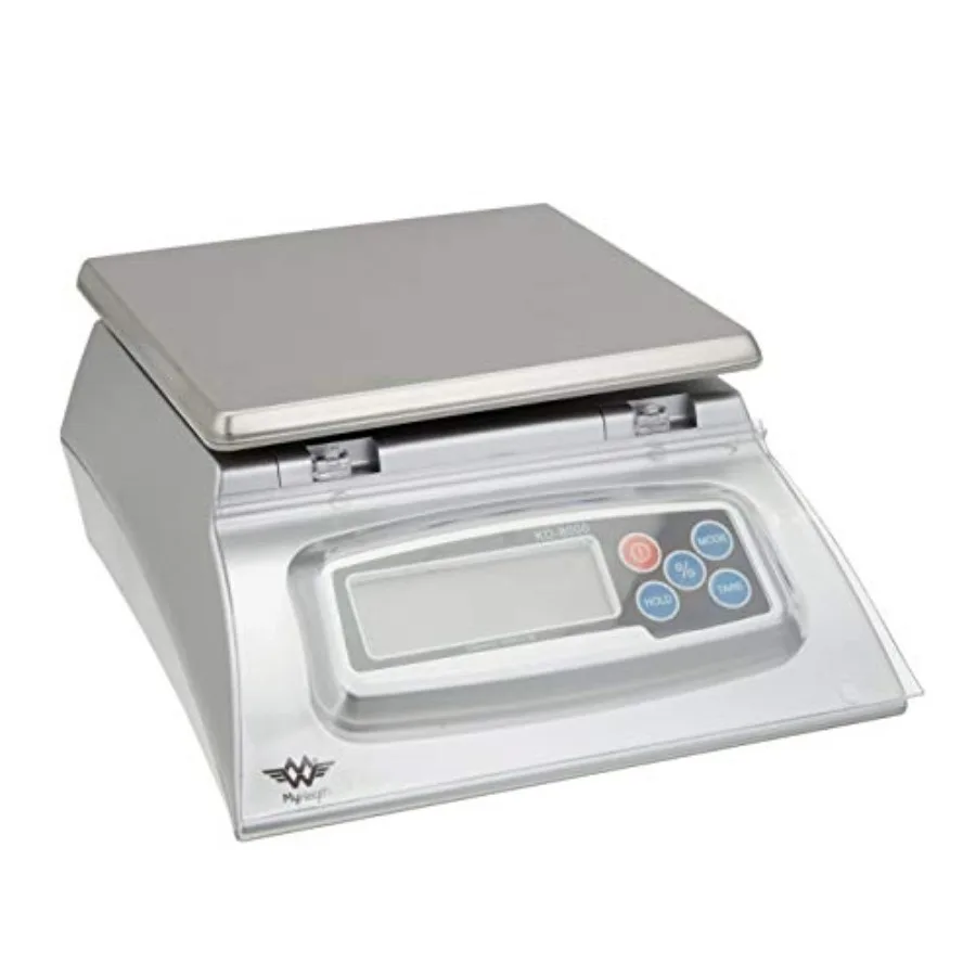 Bakers Math Kitchen Scale by t - KD8000, Silver
Bakers Math Kitchen Scale by t - KD8000, Silver
