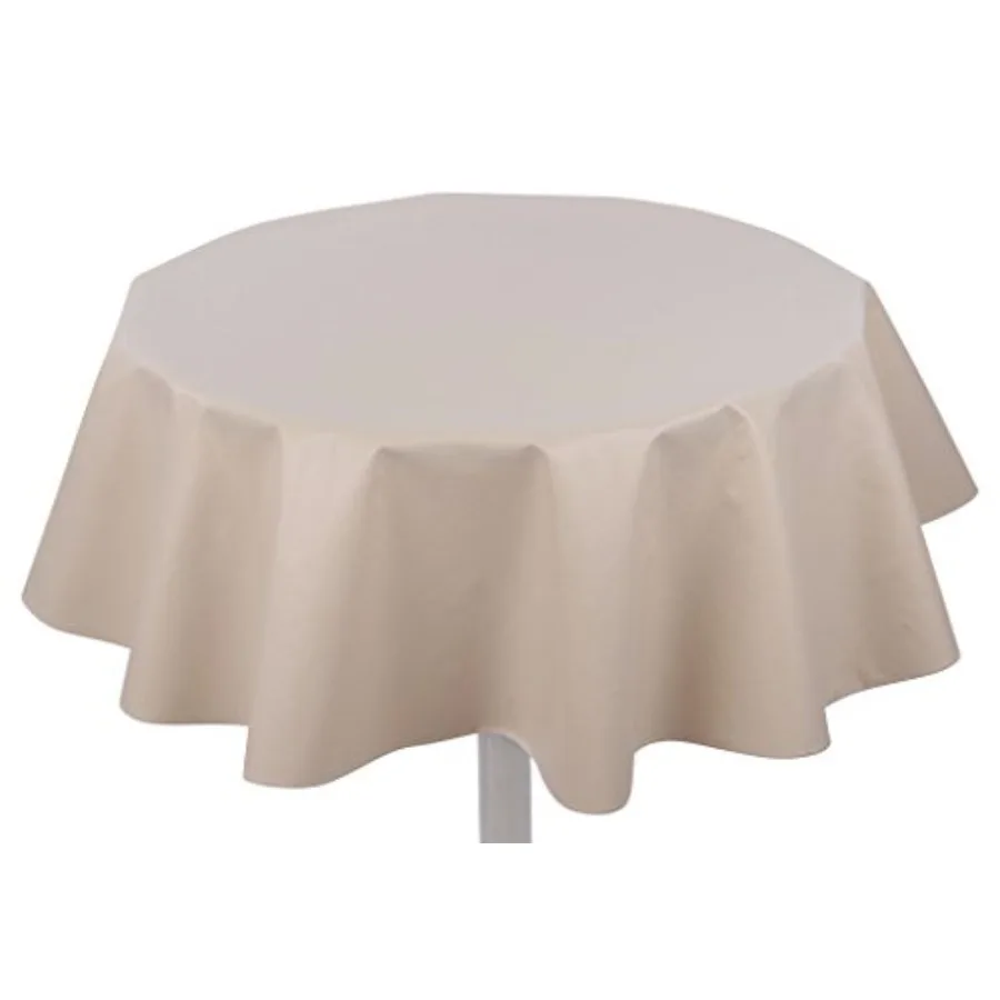 Heavy Duty Flannel Backed Round Vinyl Tablecloth 6 Gauge Thickness Water Resistant and Easy to Clean 60"
Heavy Duty Flannel Backed Round Vinyl Tablecloth 6 Gauge Thickness Water Resistant and Easy to Clean 60"