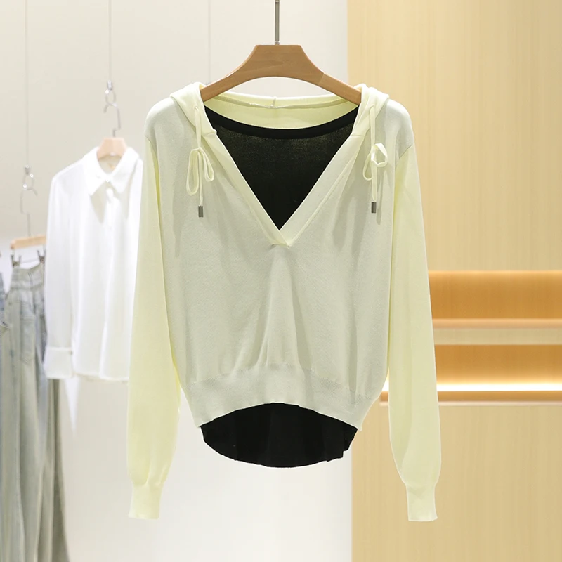 Faionable Hooded Knitted Long Sve Women's Sweater Casual Spring Top Color Blo Design Commute Sle Regular Fit Online ...
Faionable Hooded Knitted Long Sve Women's Sweater Casual Spring Top Color Blo Design Commute Sle Regular Fit Online ...