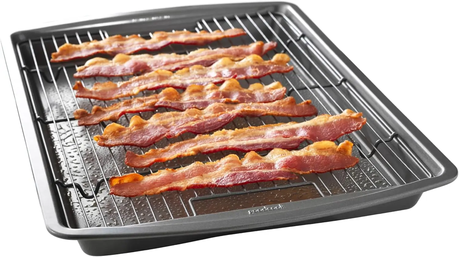 Nonstick Carbon Steel Baking Pan & Raised Wire Rack, 15x10.5 Inch Pizza Crisper, Multipurpose Cooking Sheet, Dishwasher Safe
Nonstick Carbon Steel Baking Pan & Raised Wire Rack, 15x10.5 Inch Pizza Crisper, Multipurpose Cooking Sheet, Dishwasher Safe