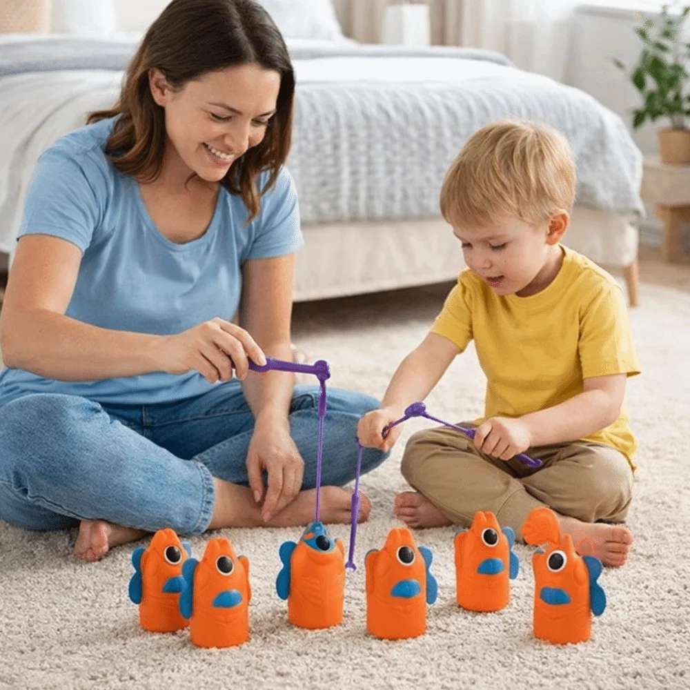 Extendable Design Fishing Master Table Stretchable Body Cartoon Style Fishing Board Game Children Gits Retractable Fishing Set
Extendable Design Fishing Master Table Stretchable Body Cartoon Style Fishing Board Game Children Gits Retractable Fishing Set