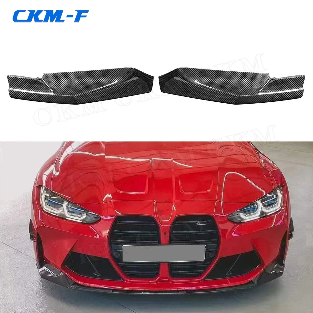Dry Carbon Fiber/FPR Prime Car Front Bumper Lip Splitter Flaps Apron for BMW 3 4 Series G80 G82 G83 M3 M4 2021 UP MP Style
Dry Carbon Fiber/FPR Prime Car Front Bumper Lip Splitter Flaps Apron for BMW 3 4 Series G80 G82 G83 M3 M4 2021 UP MP Style
