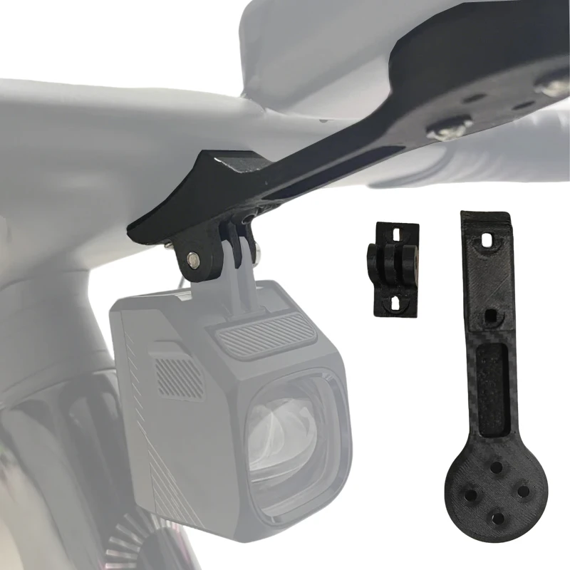 Комплект из 3 предметов: держатель для велокомпьютера, 3D-печатная сверхлегкая карбоновая крепежная база, совместимая с GoPro, и кронштейн для переднего фонаря
Комплект из 3 предметов: держатель для велокомпьютера, 3D-печатная сверхлегкая карбоновая крепежная база, совместимая с GoPro, и кронштейн для переднего фонаря