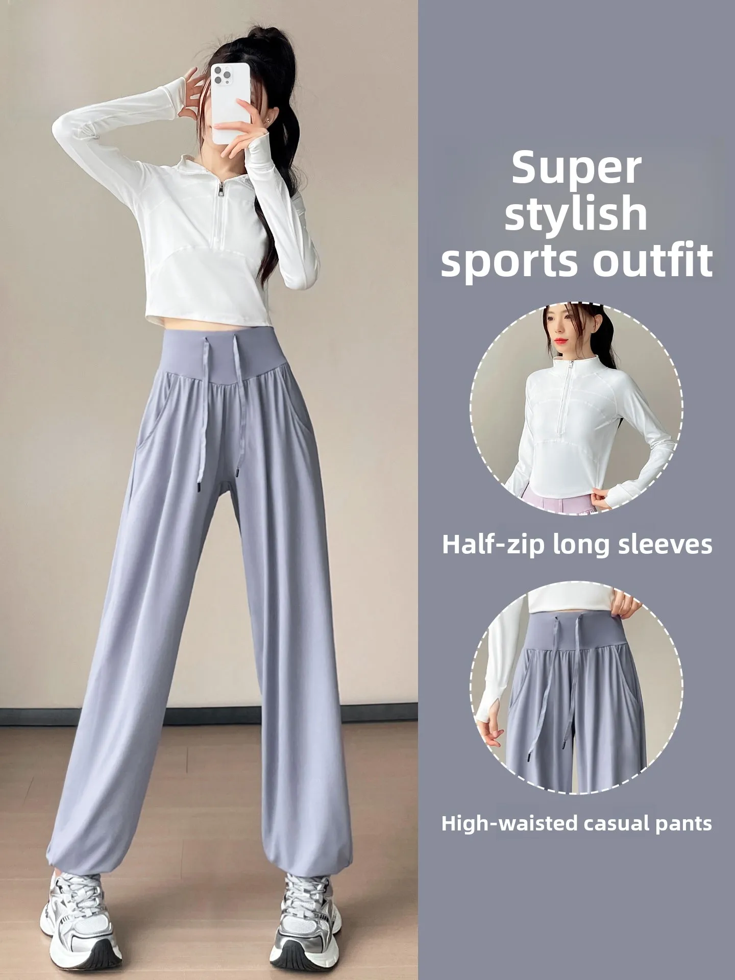 Моющийся комплект спортивной одежды для женщин, осень 2025, Новое поступление, спортивный свитшот для бега, велоспорта, пилатеса, тренировочные штаны для йоги
Моющийся комплект спортивной одежды для женщин, осень 2025, Новое поступление, спортивный свитшот для бега, велоспорта, пилатеса, тренировочные штаны для йоги