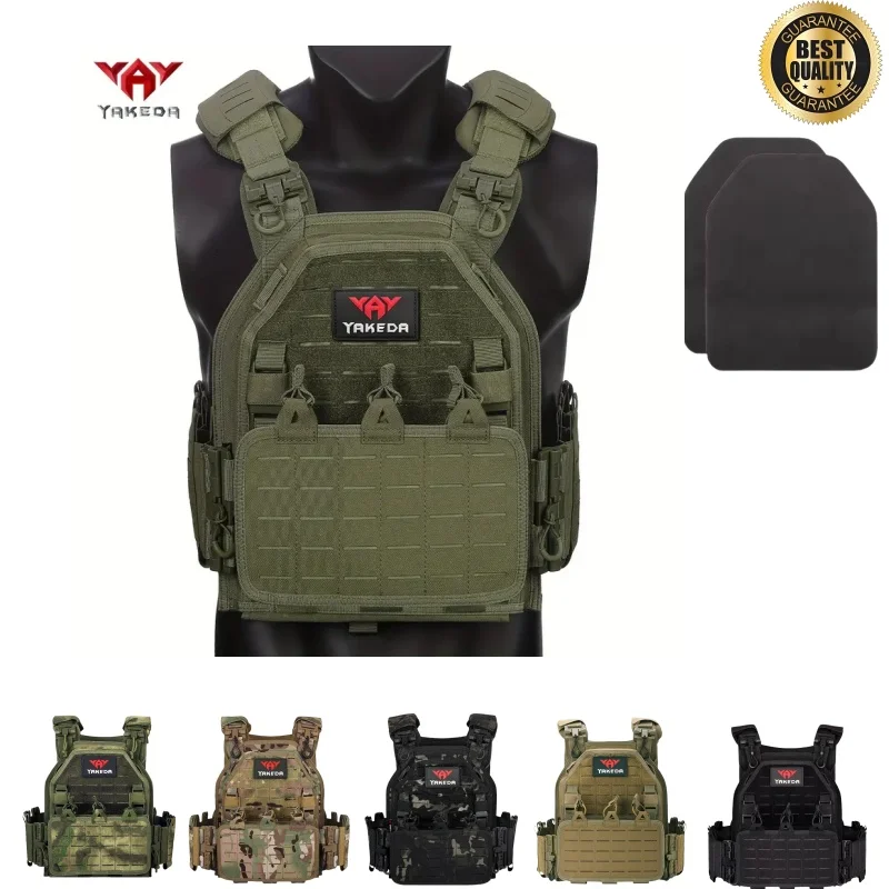 YAKEDA Tactical Vest 6094 Fast detachable light laser cut outdoor hunting black gear carry vest of high quality
YAKEDA Tactical Vest 6094 Fast detachable light laser cut outdoor hunting black gear carry vest of high quality