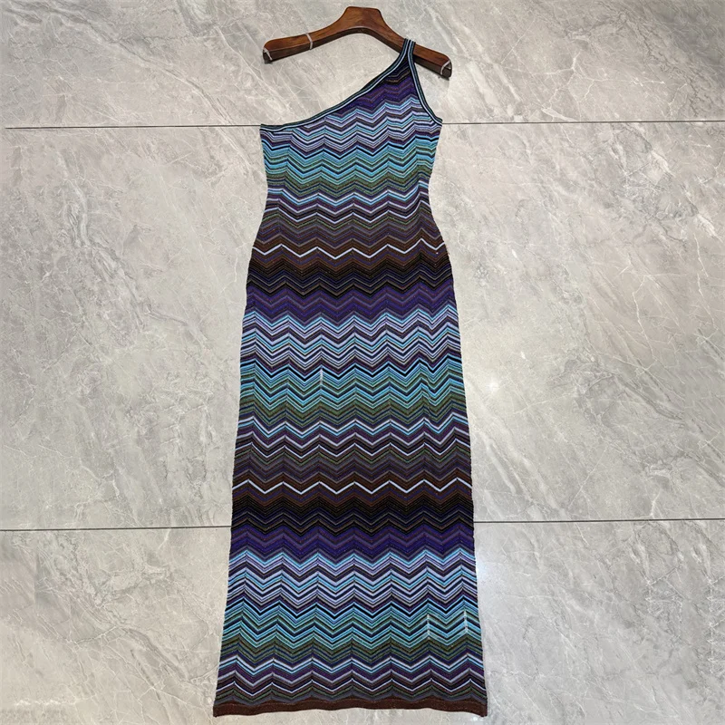 Women's dress 2026 Spring new elastic knitted sleeveless long dresses Asymmetric slim dress Metal yarn blended party dresses y2k
Women's dress 2026 Spring new elastic knitted sleeveless long dresses Asymmetric slim dress Metal yarn blended party dresses y2k