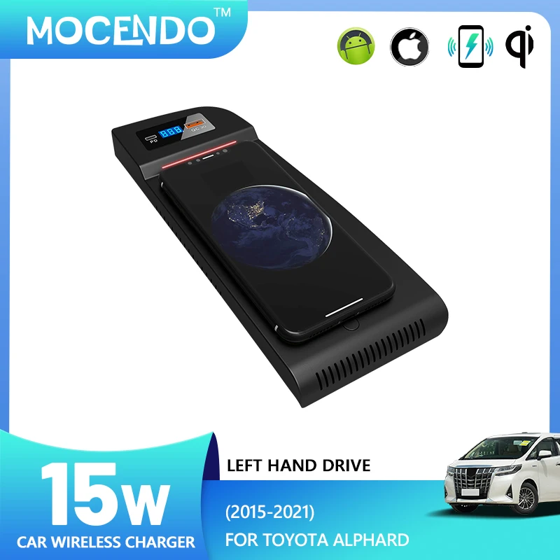 For Toyota Alphard 2015 2016 2017 2018 2019 2020 2021 LHD 15W Fast Phone Holder Charging Car Wireless Charger cars Accessories
For Toyota Alphard 2015 2016 2017 2018 2019 2020 2021 LHD 15W Fast Phone Holder Charging Car Wireless Charger cars Accessories