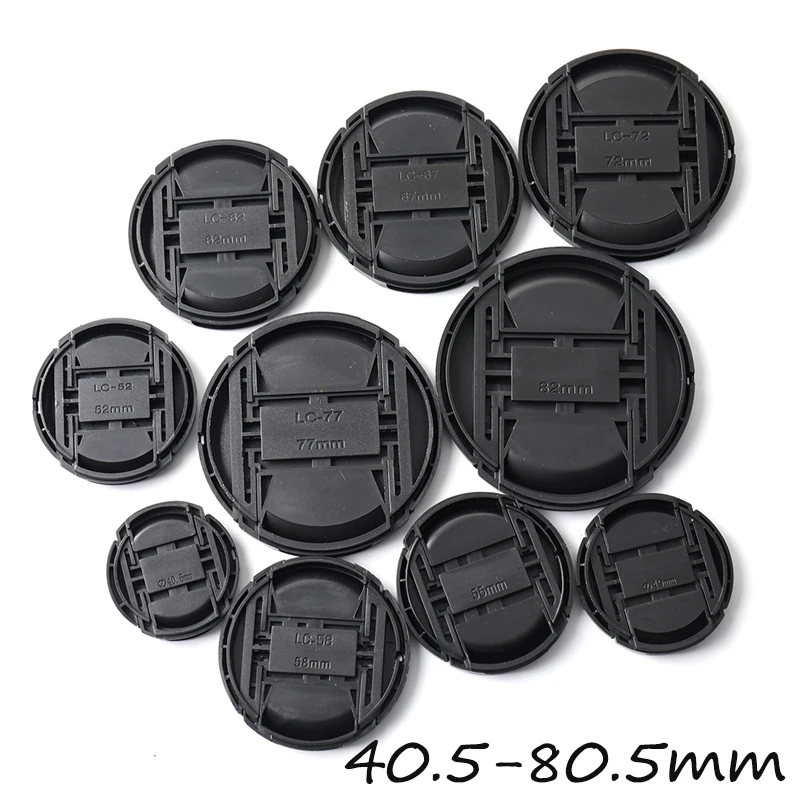 1PC Camera Lens Cap High-quality 40.5mm 49mm 52mm 55mm 58mm 62mm 67mm 72mm 77mm 82mm Snap on Front Lens Cap for Camera
1PC Camera Lens Cap High-quality 40.5mm 49mm 52mm 55mm 58mm 62mm 67mm 72mm 77mm 82mm Snap on Front Lens Cap for Camera