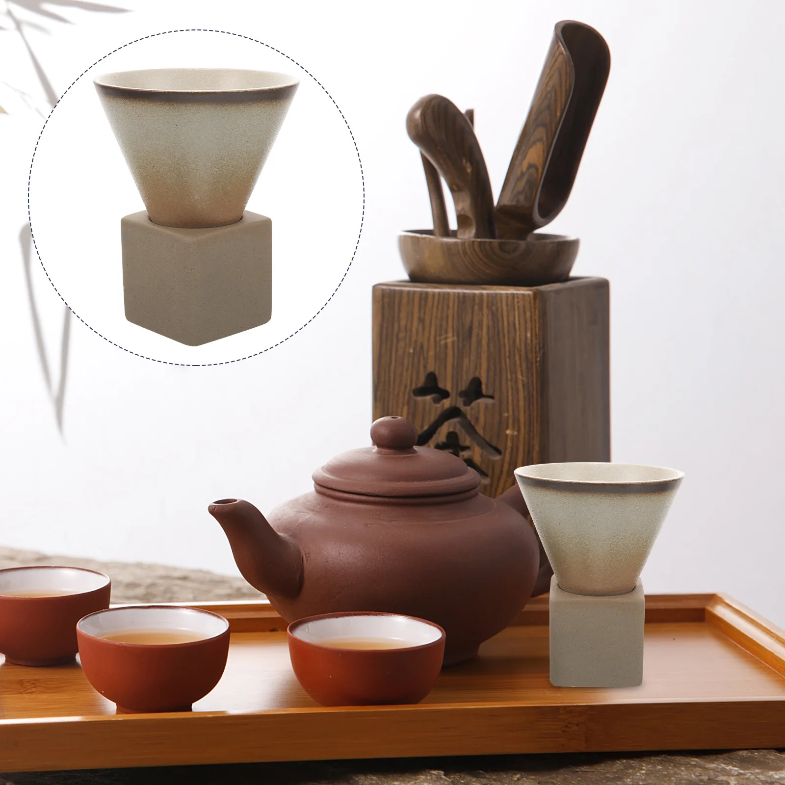 1Set Ceramic Mug Stable Base Flat Bottom Easy Maintain Good Experience Coffee Cup Retro Coffee Mug Cappuccino Cup
1Set Ceramic Mug Stable Base Flat Bottom Easy Maintain Good Experience Coffee Cup Retro Coffee Mug Cappuccino Cup