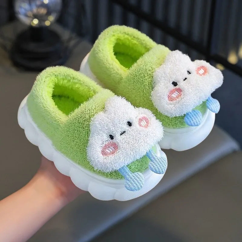 Kids Winter Shoes Plush Lined Non Slip Toddler First Walking Shoes Closed Back Design for Indoor Home Use Cute for Boys Girls
Kids Winter Shoes Plush Lined Non Slip Toddler First Walking Shoes Closed Back Design for Indoor Home Use Cute for Boys Girls