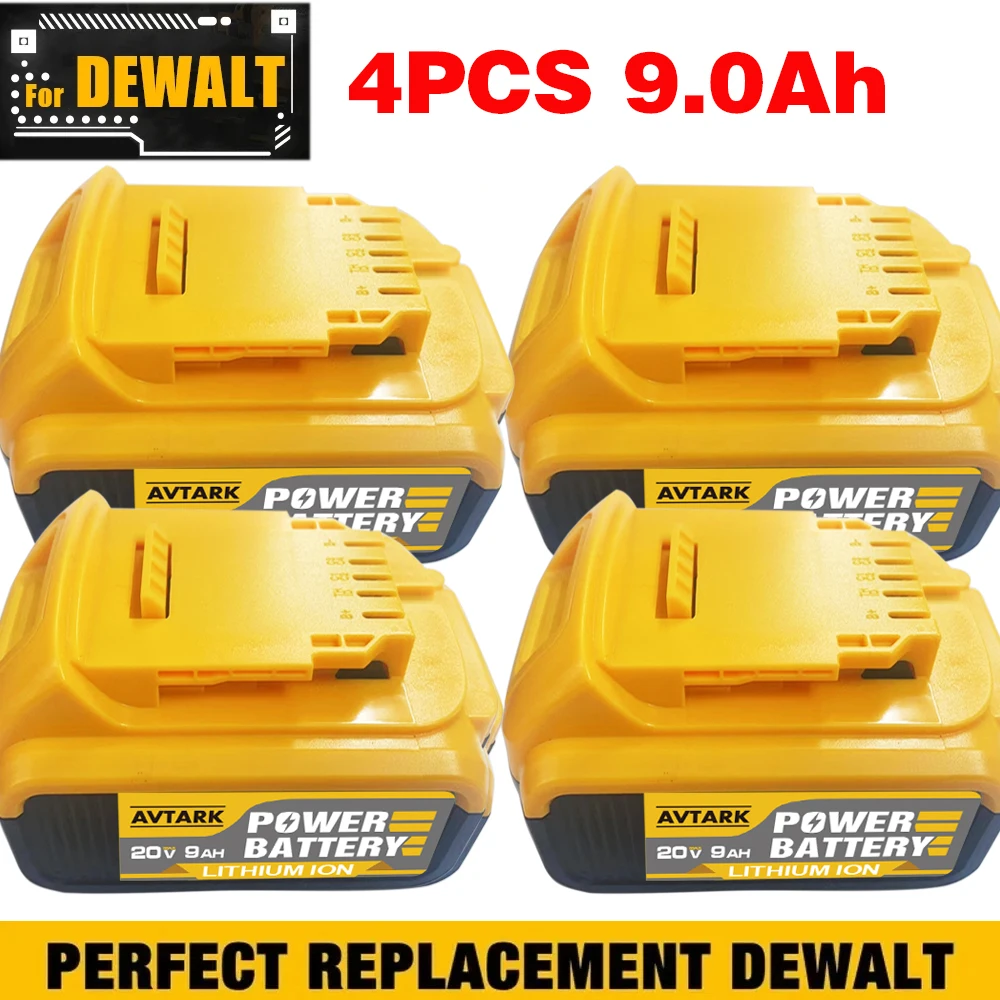 20V 12Ah Rechargeable BatteryFor Dewalt 18/20V electric tool battery replaceableDewalt DCB201 DCB203 DCB205 withcharger
20V 12Ah Rechargeable BatteryFor Dewalt 18/20V electric tool battery replaceableDewalt DCB201 DCB203 DCB205 withcharger