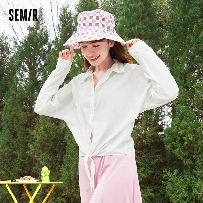 Летняя рубашка Semir, Женский солнцезащитный дизайн, Новинка лета 2023, Тонкая блузка для женщин, текстура
Летняя рубашка Semir, Женский солнцезащитный дизайн, Новинка лета 2023, Тонкая блузка для женщин, текстура