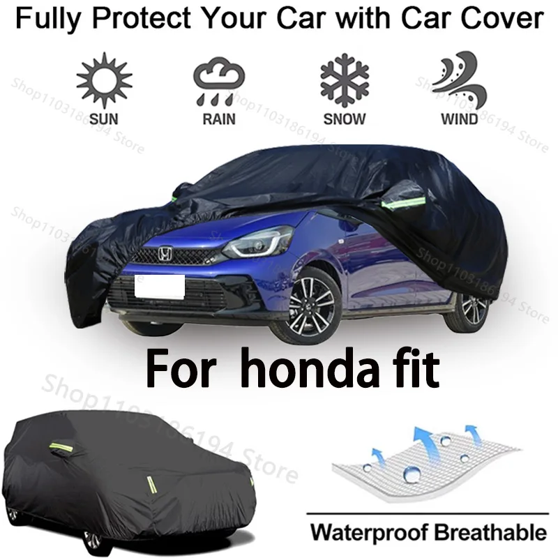 Full Car Cover For Honda Fit Outdoor Protective Gear-Snowproof, Sunshield, Waterproof and Dustproof Automobile Accessories
Full Car Cover For Honda Fit Outdoor Protective Gear-Snowproof, Sunshield, Waterproof and Dustproof Automobile Accessories