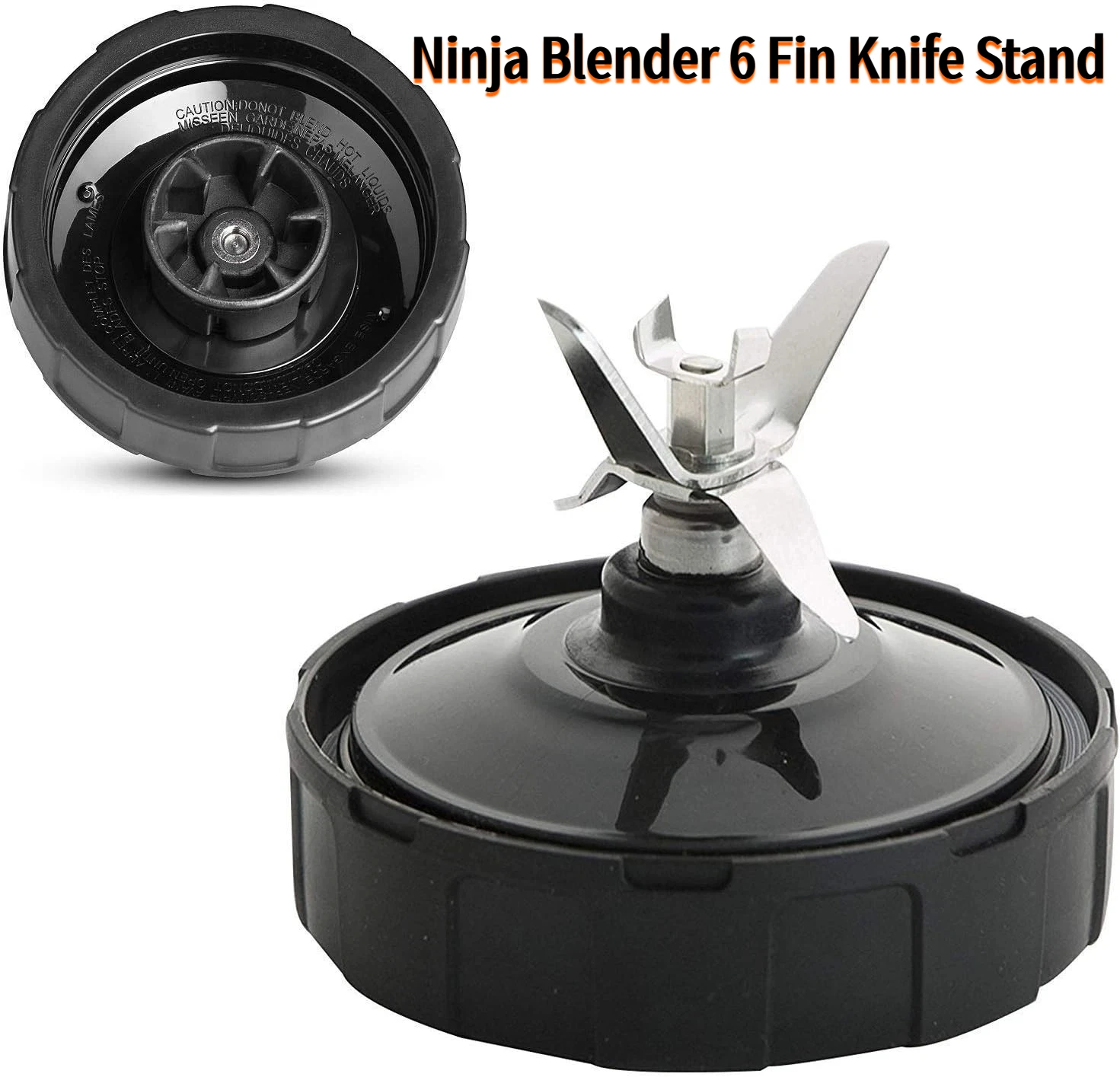 For Nutri Ninja Auto iQ 900W BL450 BL451 BL454 1000W BL480 Blender Replacement Bottom Blade Ninja Blender 6 Fin Knife Stand
For Nutri Ninja Auto iQ 900W BL450 BL451 BL454 1000W BL480 Blender Replacement Bottom Blade Ninja Blender 6 Fin Knife Stand