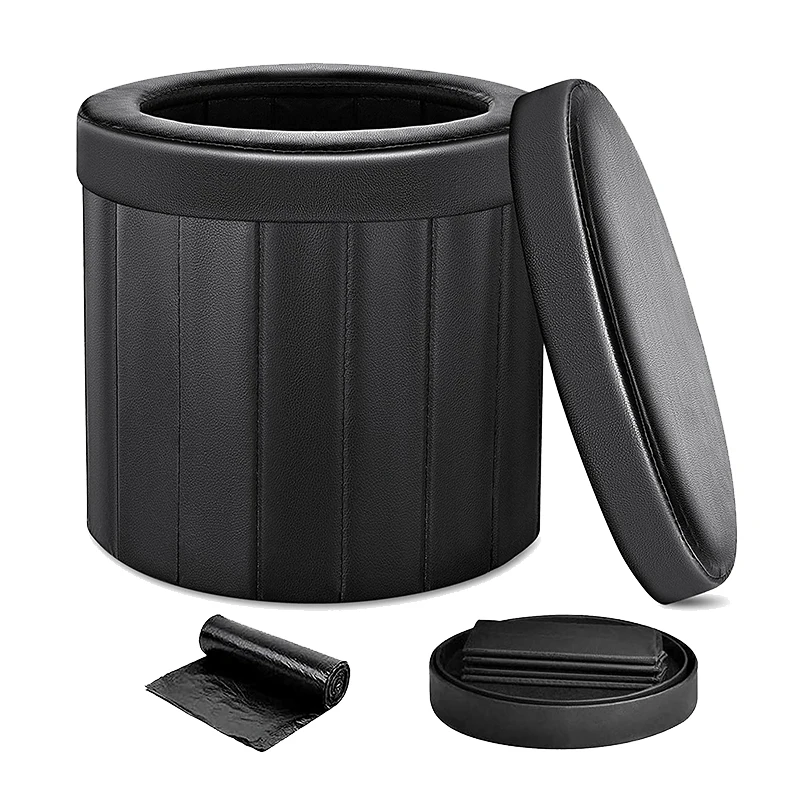 Portable Toilet Folding Camping Toilet Outdoor Commode Car Toilet Leather Toilet For Travel Bucket Toilet Seat
Portable Toilet Folding Camping Toilet Outdoor Commode Car Toilet Leather Toilet For Travel Bucket Toilet Seat