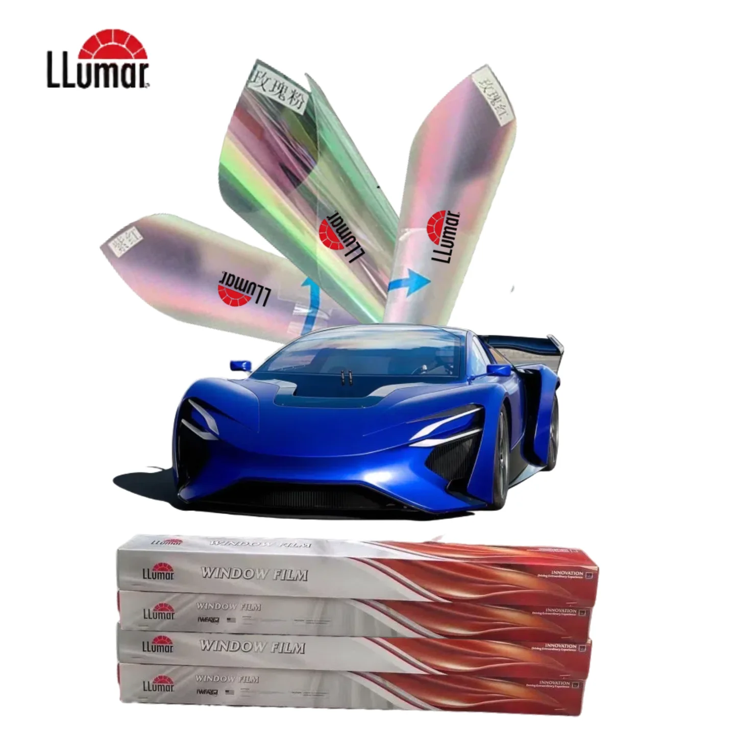 LLumar Orange red PET Colorful Film Window Tint: 73.9% Light Transmission, 11.8% Heat Blocking, 24.5% UV Protection
LLumar Orange red PET Colorful Film Window Tint: 73.9% Light Transmission, 11.8% Heat Blocking, 24.5% UV Protection