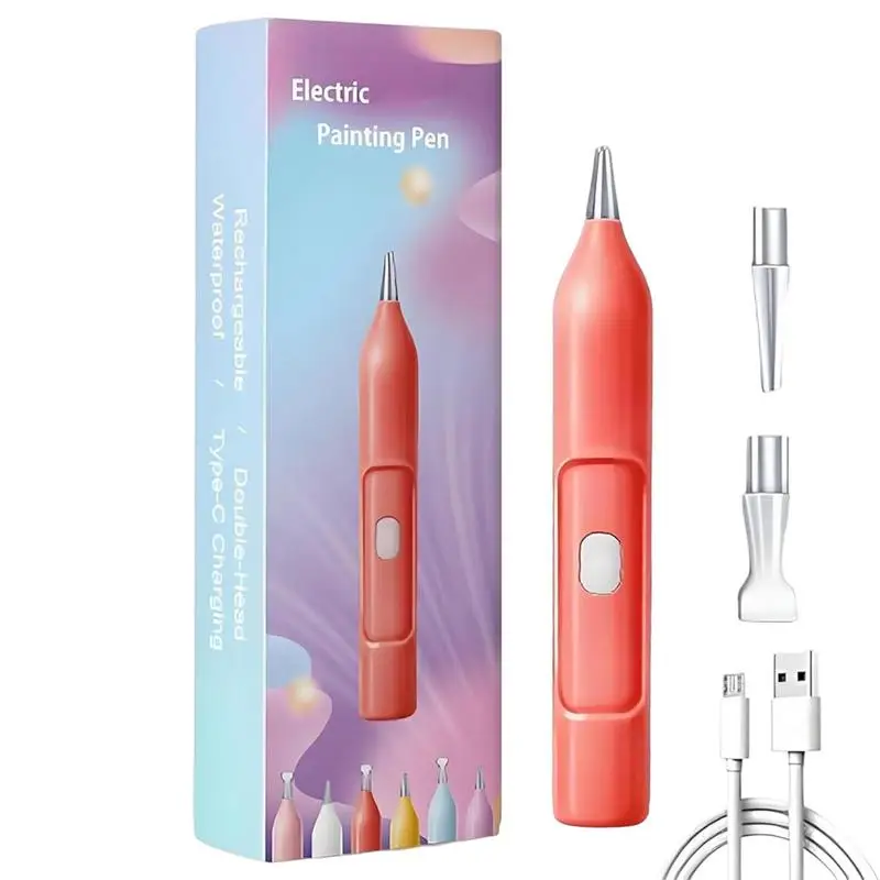 Rhinestone Dot Pen Electric Rhinestone Art Painting Pen Rechargeable Project Crafting Tool Automatic Vacuum Adsorption For Team
Rhinestone Dot Pen Electric Rhinestone Art Painting Pen Rechargeable Project Crafting Tool Automatic Vacuum Adsorption For Team