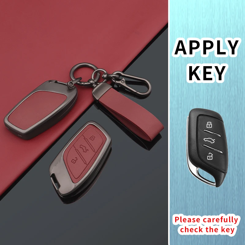 Car Zinc Leather Key Case Holder Cover Chain Ring For MG ES5 MG4 MG5 MG6 ES5 ZS HS Interior Accessories
Car Zinc Leather Key Case Holder Cover Chain Ring For MG ES5 MG4 MG5 MG6 ES5 ZS HS Interior Accessories