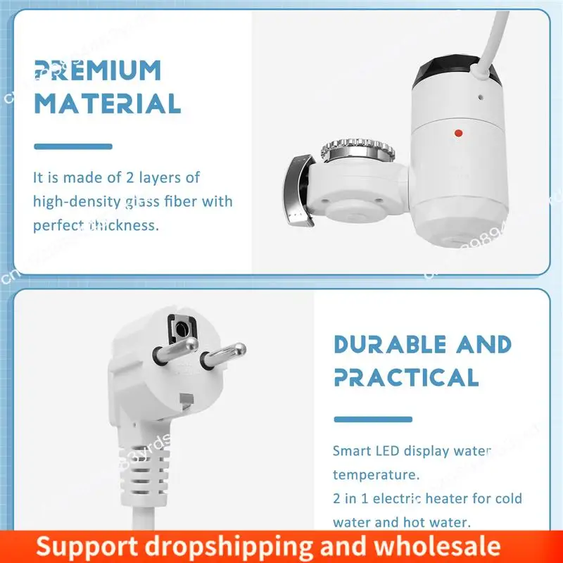 AA86 электрический водонагреватель с дисплеем температуры для кухни, мгновенный нагрев, кран, нагреватель, безрезервуарный водонагреватель, вилка европейского стандарта
AA86 электрический водонагреватель с дисплеем температуры для кухни, мгновенный нагрев, кран, нагреватель, безрезервуарный водонагреватель, вилка европейского стандарта