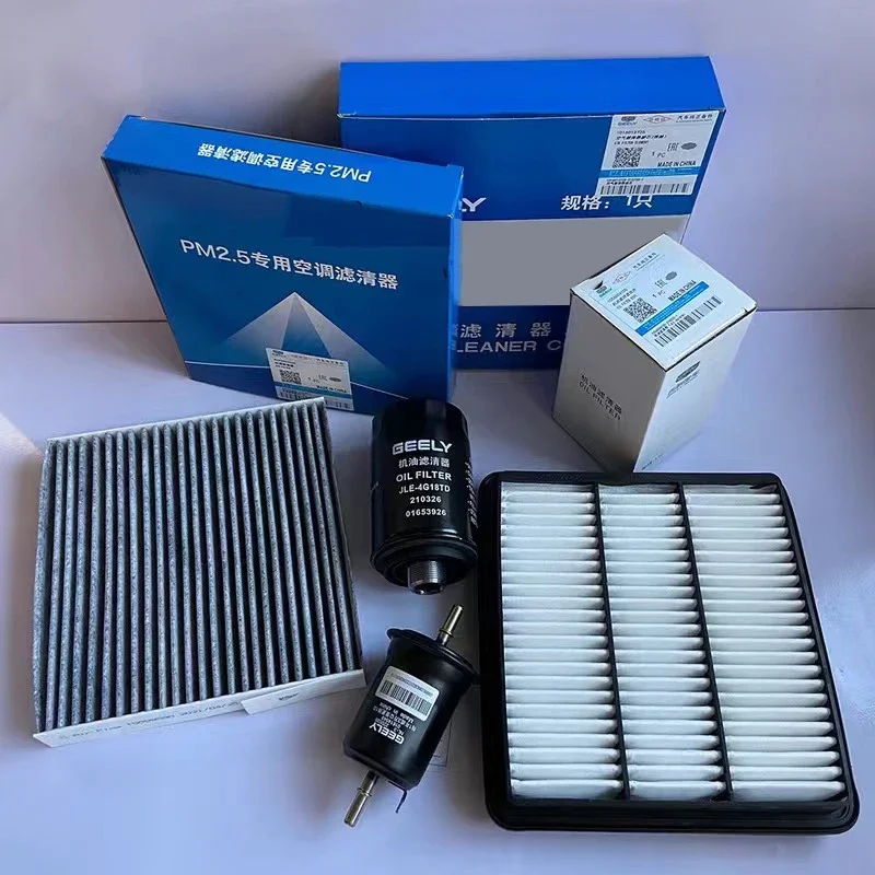 Комплект фильтров для Geely BOYUE Atlas, BOYUE Atlas PRO
Комплект фильтров для Geely BOYUE Atlas, BOYUE Atlas PRO