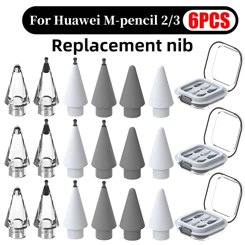 6-2 шт. сменные наконечники для стилуса Huawei M-Pencil 2 3 поколения, никелированный защитный колпачок для стилуса Huawei M-Pencil2 3
6-2 шт. сменные наконечники для стилуса Huawei M-Pencil 2 3 поколения, никелированный защитный колпачок для стилуса Huawei M-Pencil2 3
