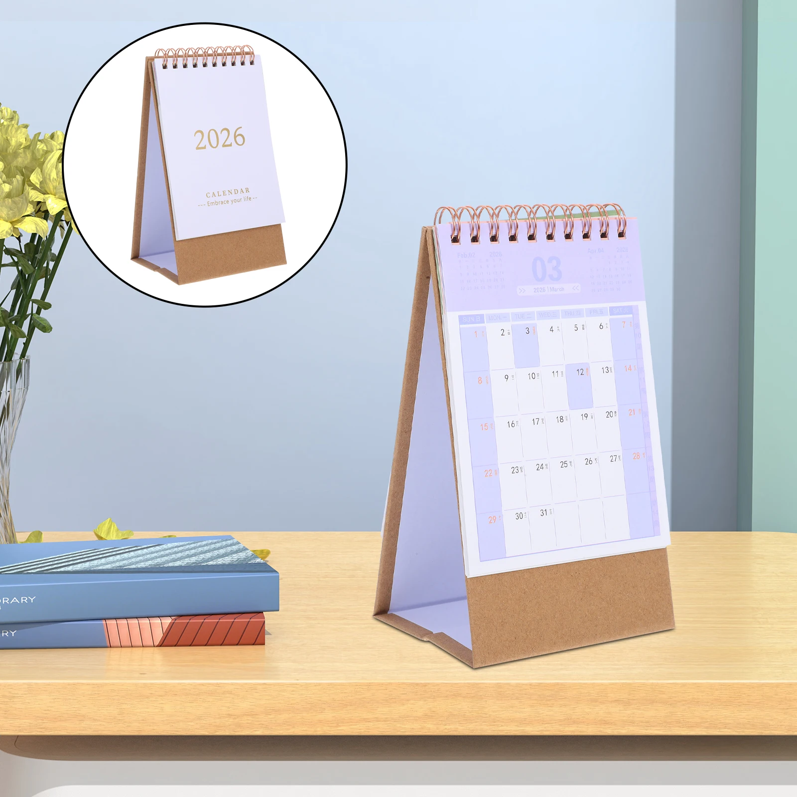 Настольный календарь на 2026 год. Минималистичный откидной дизайн. Компактный ежедневник для офиса, дома, школы. Толстая бумага со спиральной переплетом.
Настольный календарь на 2026 год. Минималистичный откидной дизайн. Компактный ежедневник для офиса, дома, школы. Толстая бумага со спиральной переплетом.