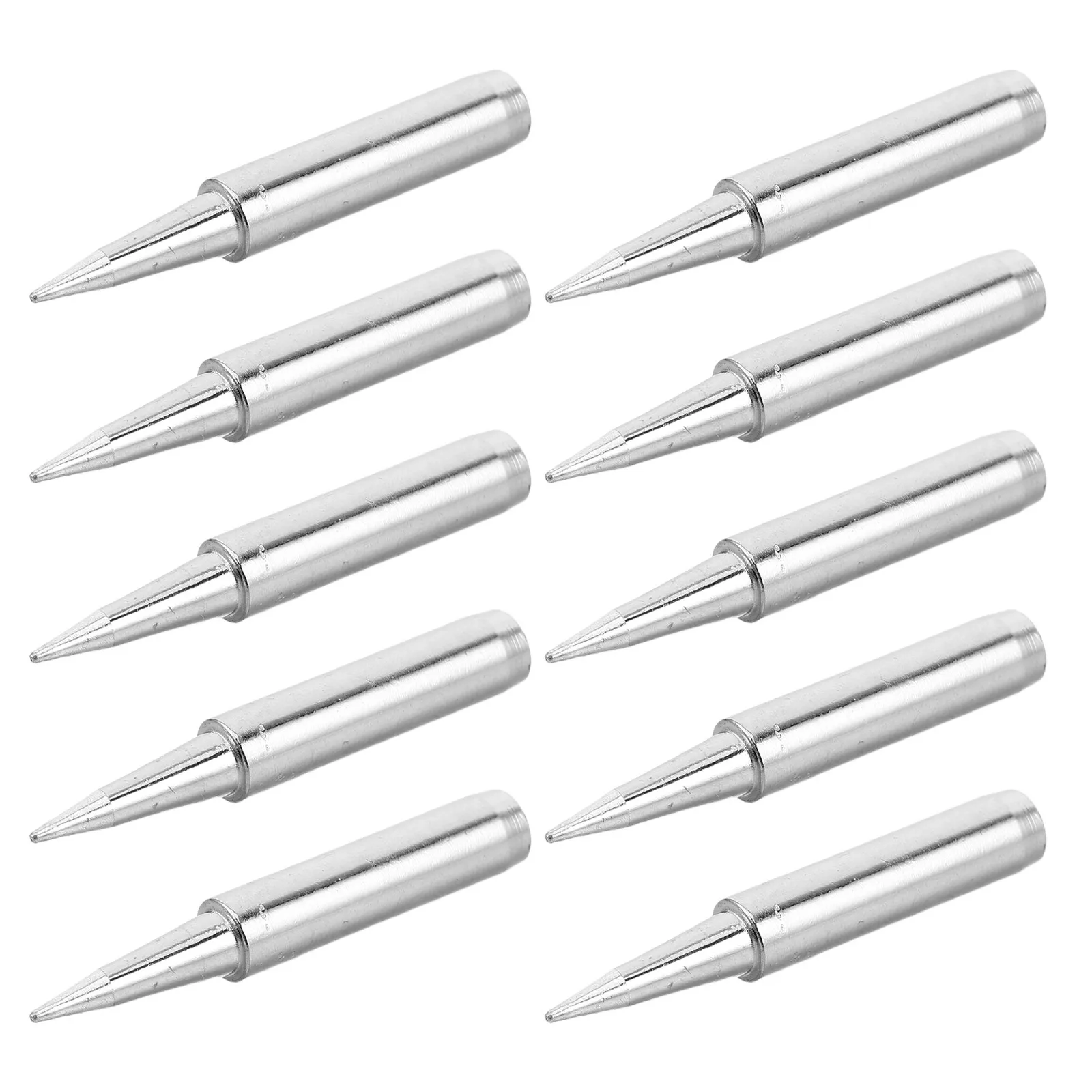 10Pcs Lead-Free Soldering Iron Tips Replacement Set Precision Fine Tips Durable Versatile Soldering Iron Accessories
10Pcs Lead-Free Soldering Iron Tips Replacement Set Precision Fine Tips Durable Versatile Soldering Iron Accessories