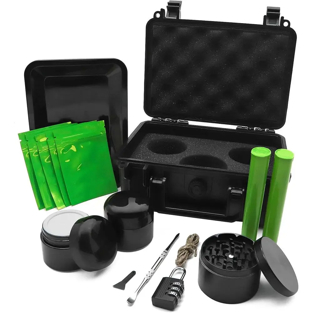 Vakuny Smell Proo Storage Box - ABS Plastic Storage Container with Lock - Portable Waterproo Box - Black Padded Storage Box - 14
Vakuny Smell Proo Storage Box - ABS Plastic Storage Container with Lock - Portable Waterproo Box - Black Padded Storage Box - 14
