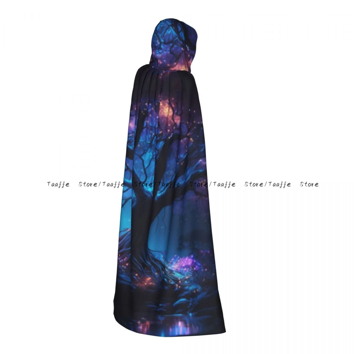 Adult Fantasy Forest At Night Cloak Cape Hooded Medieval Costume Witch Wicca Vampire Halloween Costume Dress Coat
Adult Fantasy Forest At Night Cloak Cape Hooded Medieval Costume Witch Wicca Vampire Halloween Costume Dress Coat