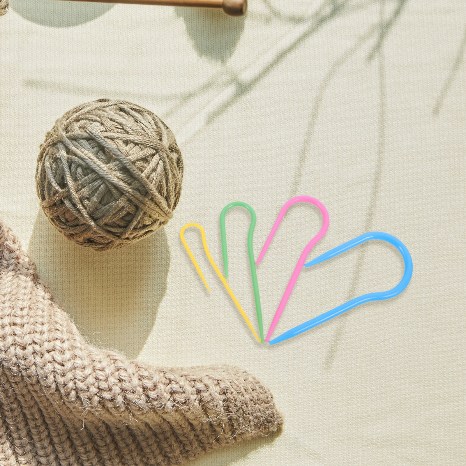 16 Pcs Knitting Needles Big Paper Clips Cable Round Crochet Hook Organizer for Hair Crocheting Hooks Stitch Holder Circular
16 Pcs Knitting Needles Big Paper Clips Cable Round Crochet Hook Organizer for Hair Crocheting Hooks Stitch Holder Circular