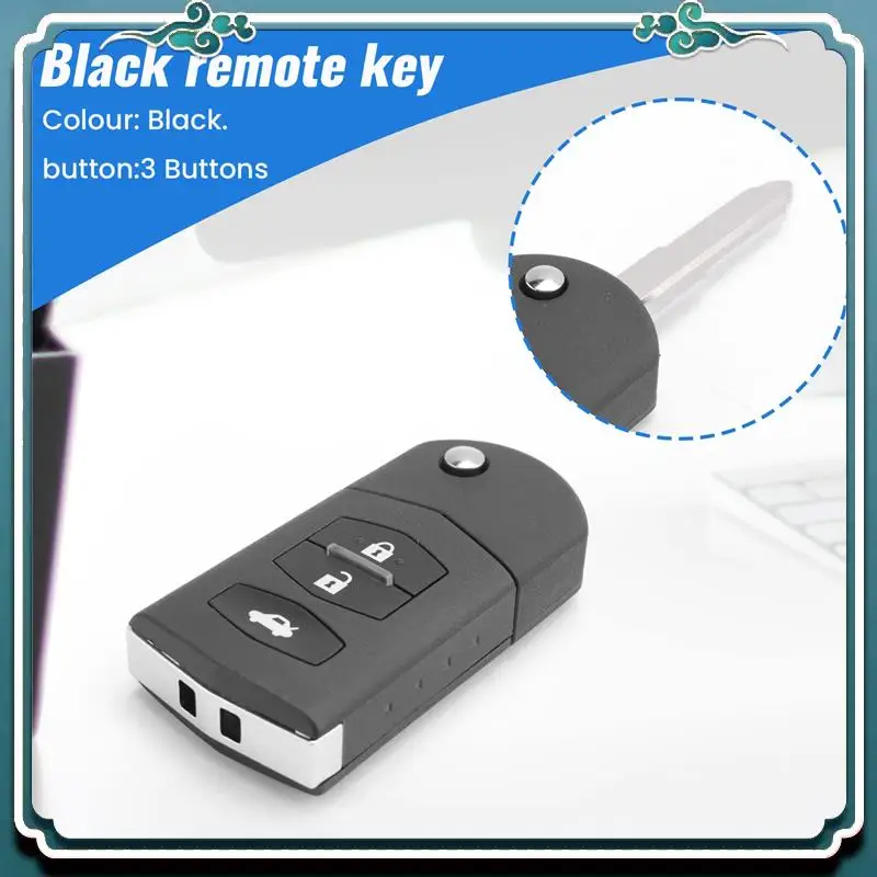 ABTU-Car Smart Remote Key 3 Buttons 80-Bit 63 Chip Car Key Fob Fit For MAZDA 2 3 5 6 RX8 MX5 433Mhz
ABTU-Car Smart Remote Key 3 Buttons 80-Bit 63 Chip Car Key Fob Fit For MAZDA 2 3 5 6 RX8 MX5 433Mhz