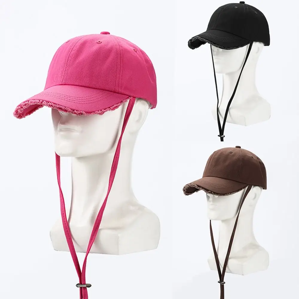 Casual Cotton Baseball Caps Adjustable Fixed Hanging Rope Sunshade Duck Tongue Hat Trendy Hat Summer
Casual Cotton Baseball Caps Adjustable Fixed Hanging Rope Sunshade Duck Tongue Hat Trendy Hat Summer
