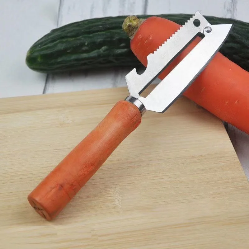 Stainless Steel Vegetable Peeler With Ergonomic Handle And Bottle Opener Multi Function Fruit Potato Kitchen Tool For Home Use
Stainless Steel Vegetable Peeler With Ergonomic Handle And Bottle Opener Multi Function Fruit Potato Kitchen Tool For Home Use